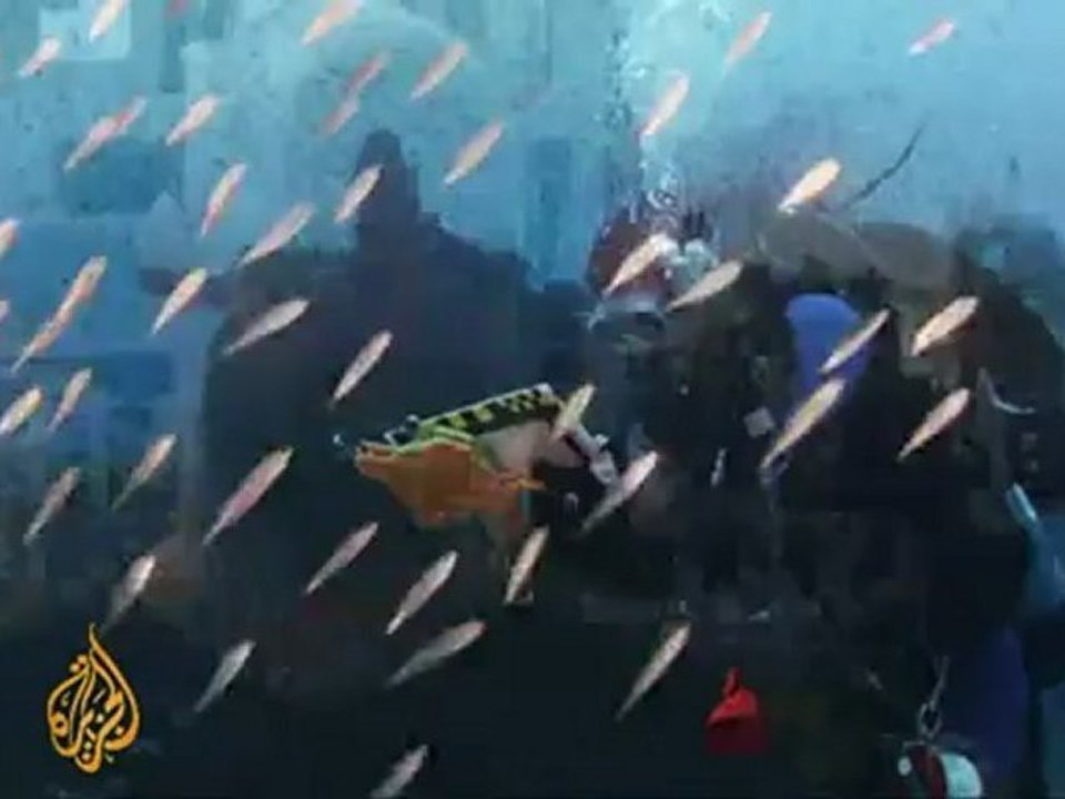 US divers explore WWII ship wrecks