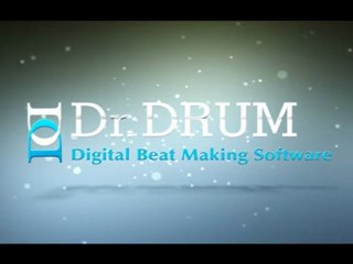 Sample beat using a program to make music. Dr Drum.