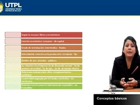 CONCEPTOS BÁSICOS DE ECONOMIA