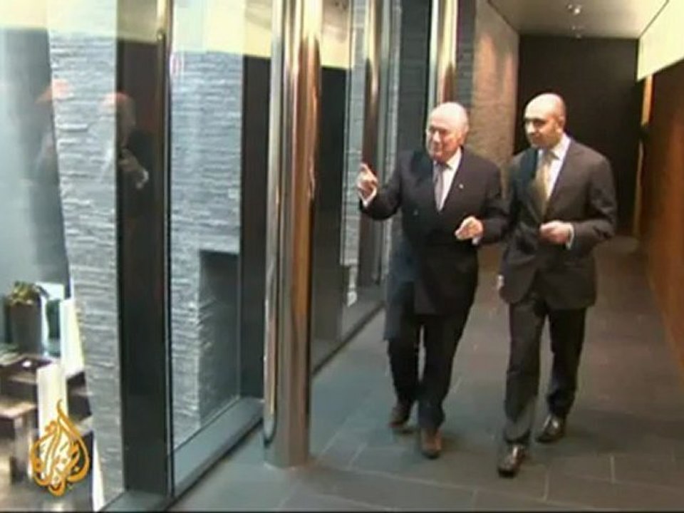 Sepp Blatter discusses turbulent year