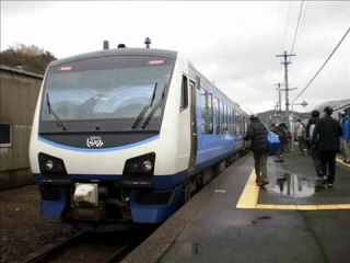 リゾートしらかみ5号車内放送・まもなく青森