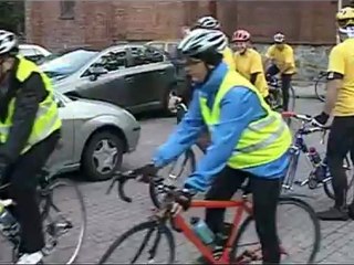 Rowerowa Pielgrzymka do Ostrej Bramy w Wilnie Ostrów Mazowiecka 2012