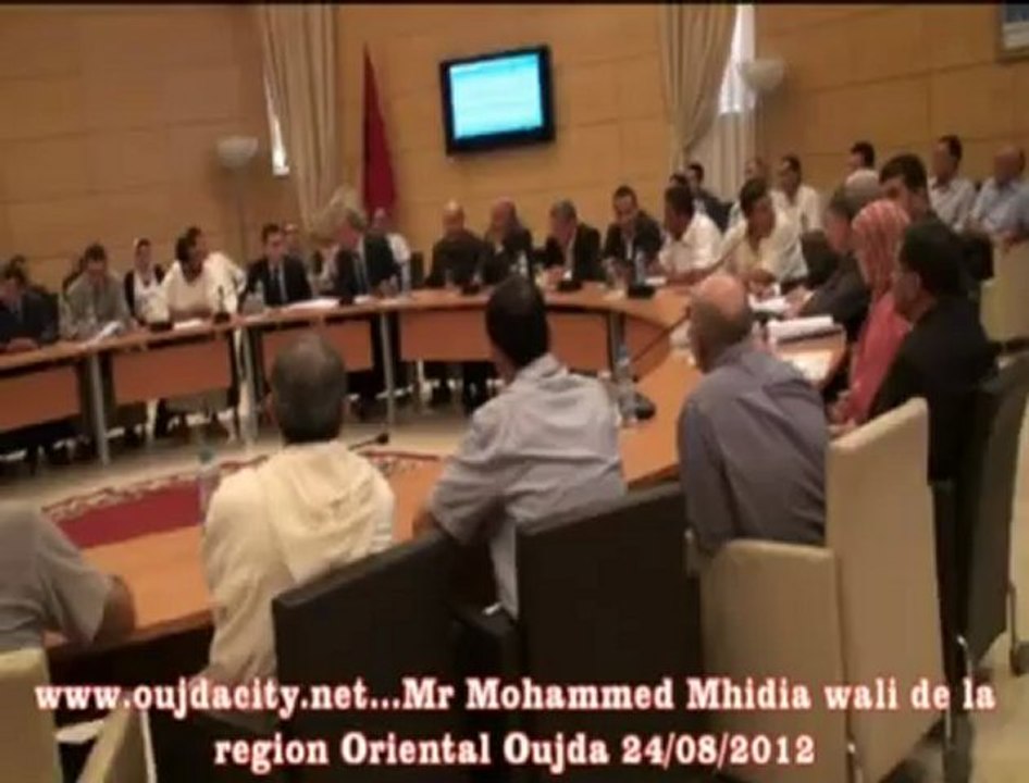 Mr Mohammed  Mhedia wali de la region oriental  gouverneur d'oujda angad