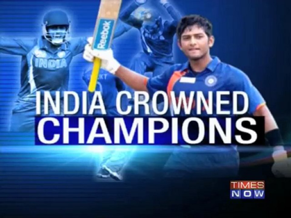 India wins Under-19 World Cup
