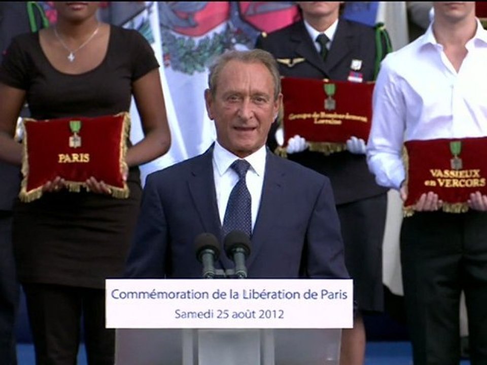 Libération de Paris - Le discours de Bertrand Delanoë
