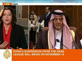 Arab League threatens Syria with suspension