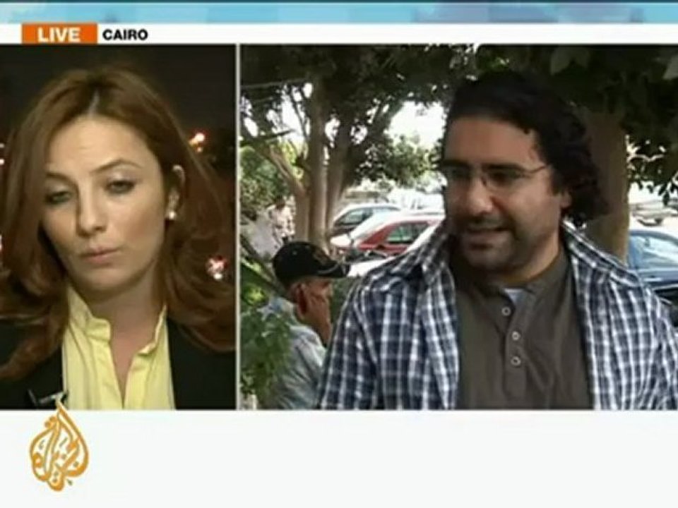 Lawyer for jailed Egyptian blogger Abd El Fattah speaks to Al Jazeera