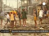 Storm Isaac hits Cuba - no comment