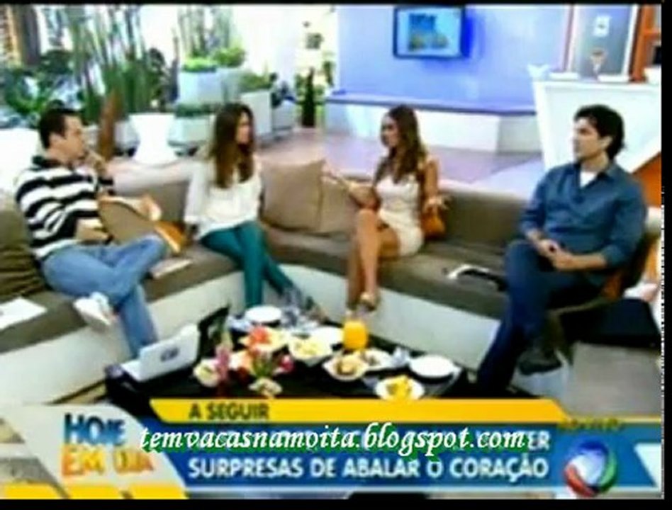A fazenda 5-Nicole no Hoje em Dia-27/08/2012-parte 1