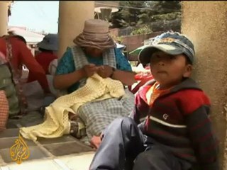 Children growing up in Bolivian jails