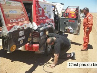 Etape 4 Raid Amitié 2012 MAROC AIOFRANCE.COM 4*4 OR4 JP FAUSSART - B CHARAVIN