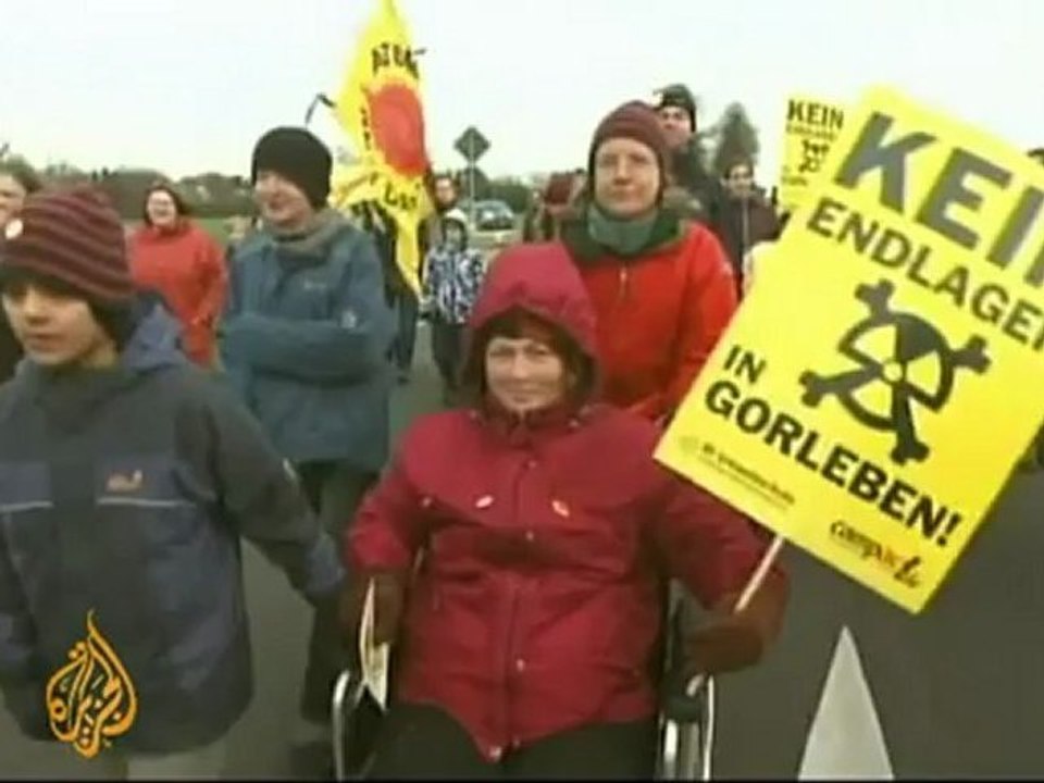 German police clash with anti-nuclear protesters