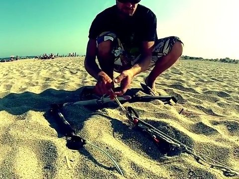 GoPro HD2 - Riding KiteSurf Session - Alex @lias Le Botch (BlackStunt Prod)