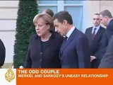 Merkel and Sarkozy's uneasy relationship