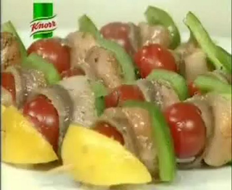 Pascal-Grillowane szaszłyki z kurczaka