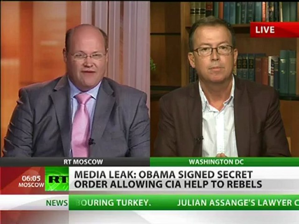 Leaked: Obama approved covert CIA support for Syria rebels