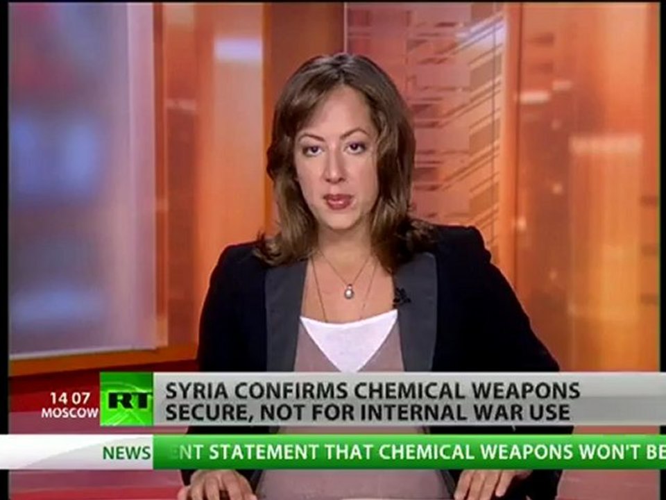 Syria warns will use chemical weapons in case of foreign attack