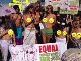 International Go Topless Day Turns Heads