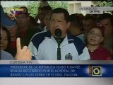 Chávez no responde a pregunta de periodista de Globovisión sobre desaparecidos en Amuay