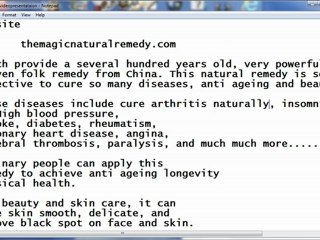 cure arthritis naturally