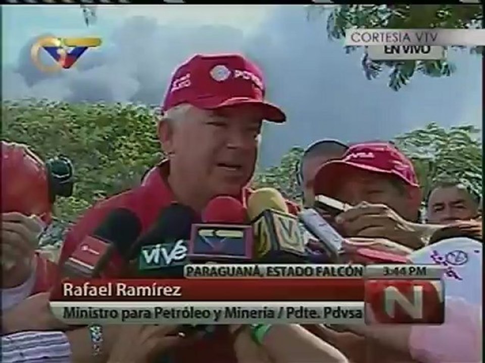 Confirman incendio en un tercer tanque de la refinería de Amuay