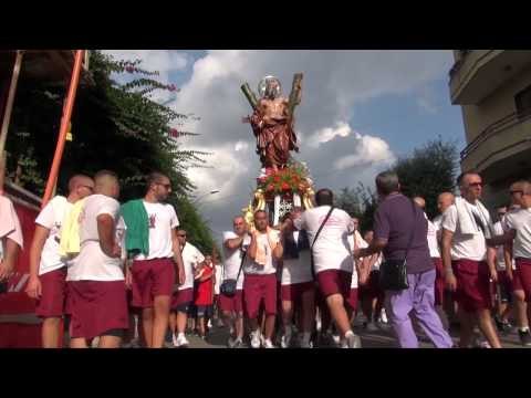 Gricignano (CE) - Festeggiamenti in onore di S.Andrea, processione (26.08.12)
