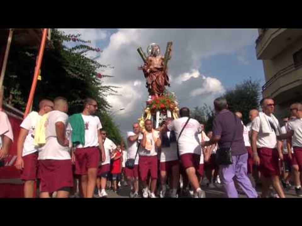 Gricignano (CE) - Festeggiamenti in onore di S.Andrea, processione (26.08.12)