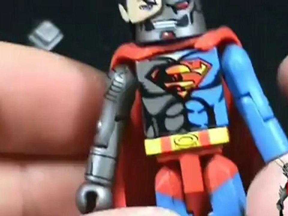 Collectible Spot - DC Direct DC Minimates Series 4 Steel and Cyborg Superman