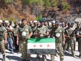Syria فري برس  اللاذقية  كتيبة حطين الثورية في جبل التركمان في ريف اللاذقية  27-8-2012