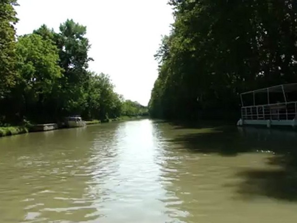 Sortie de l'écluse