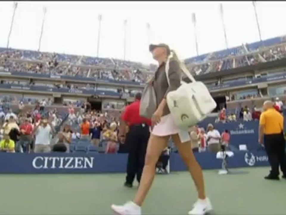 Us open: scharapowa mit auftaktsieg