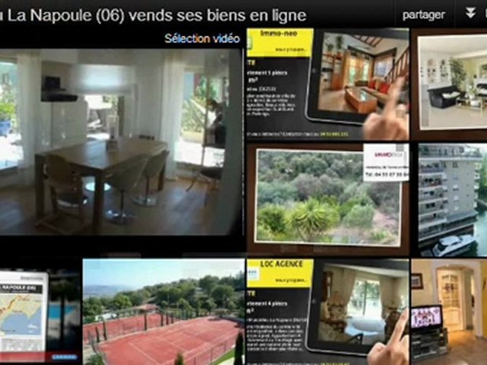 Webencheres sur FR3 Mairie de Mandelieu