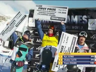 Snowboard - Les japonais dominent en Nouvelle-Zélande