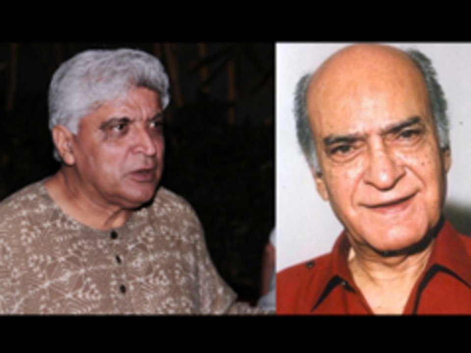 Javed Akthar @ A K Hangal's Prayer Meet