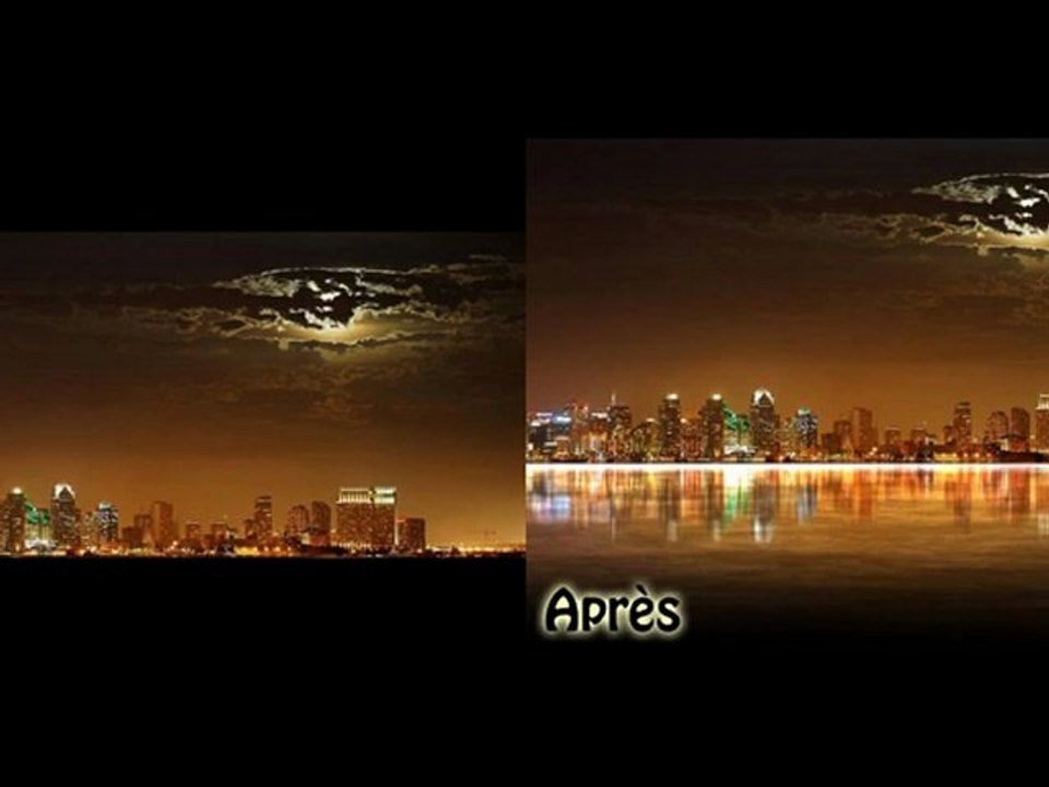 XanderHuit ~ Tutoriel Créer Le Reflet D'une Image Dans L'eau Avec Photoshop CS6 Extended [HD]