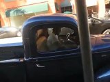 Vintage Ford Pickup: Scott Caan Motoring Around Beverly Hills.