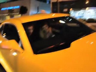 2012 Ford Mustang: Joanna Krupa Seen Leaving Hollywood Hotspot Boa.