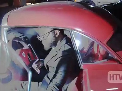 1959 Corvette: will.i.am Spotted In Hollywood Cruising In His Custom Car.