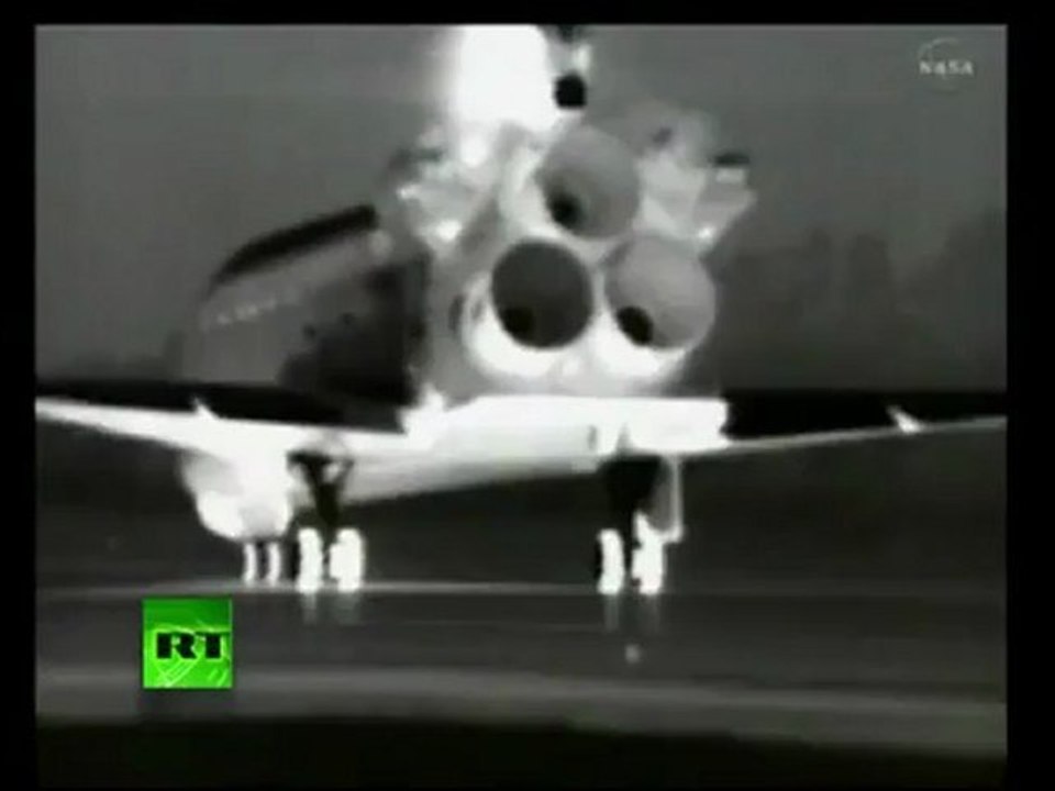 NASA video: Space shuttle Endeavour final landing