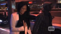 Ferrari California Convertible: Kimora Lee Simmons Leaving Hollywood Hotspot Boa