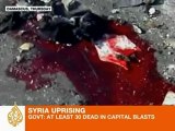 Deadly car bombs rock Syrian capital