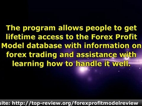 Forex Profit Model Reviews What is Forex Profit Model?
