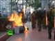 Greece riots: Video of violent clashes as cops tear-gas protesters in Athens