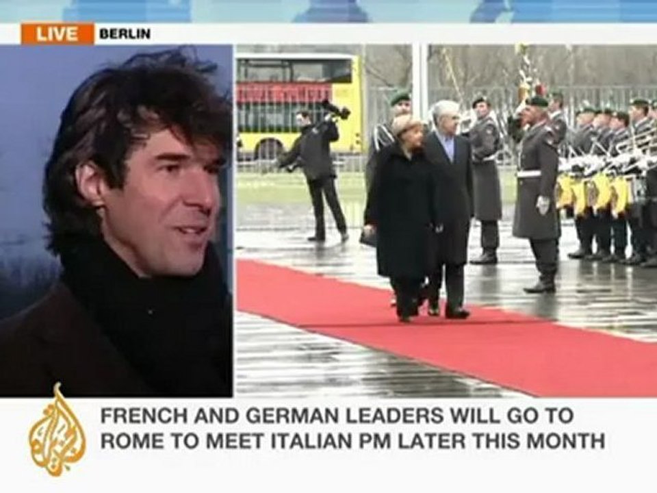Political analyst Uli Bruckner discusses Merkel-Monti meeting