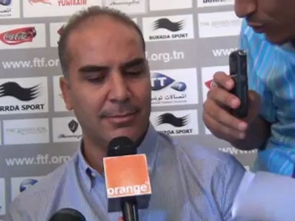 لقاء صحفي للمدرب سامي طرابلسي حول مباراة تونس - سيراليون