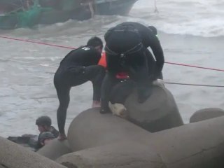 Rescate de pescadores chinos