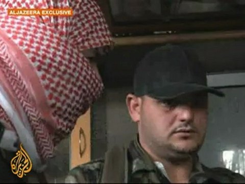 Syrian rebels set up camp in Lebanon