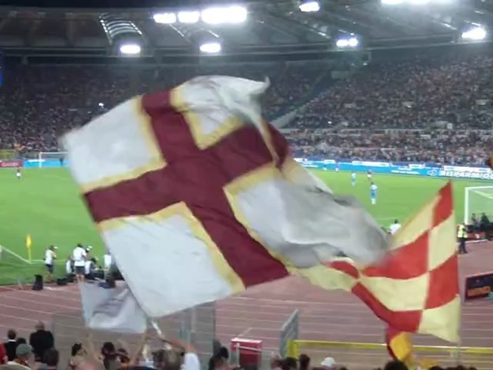 26.08.2012 - Roma-Catania 1-1 - Goal di Osvaldo in rovesciata - HD