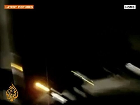 Activists report intense violence in Homs