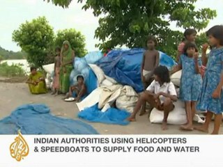 Severe floods in India's Assam state